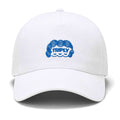 Daniel Jones Triply Hat White Embroidered Daniel Jones Merch Gifts For Racing Fans - Merchluma
