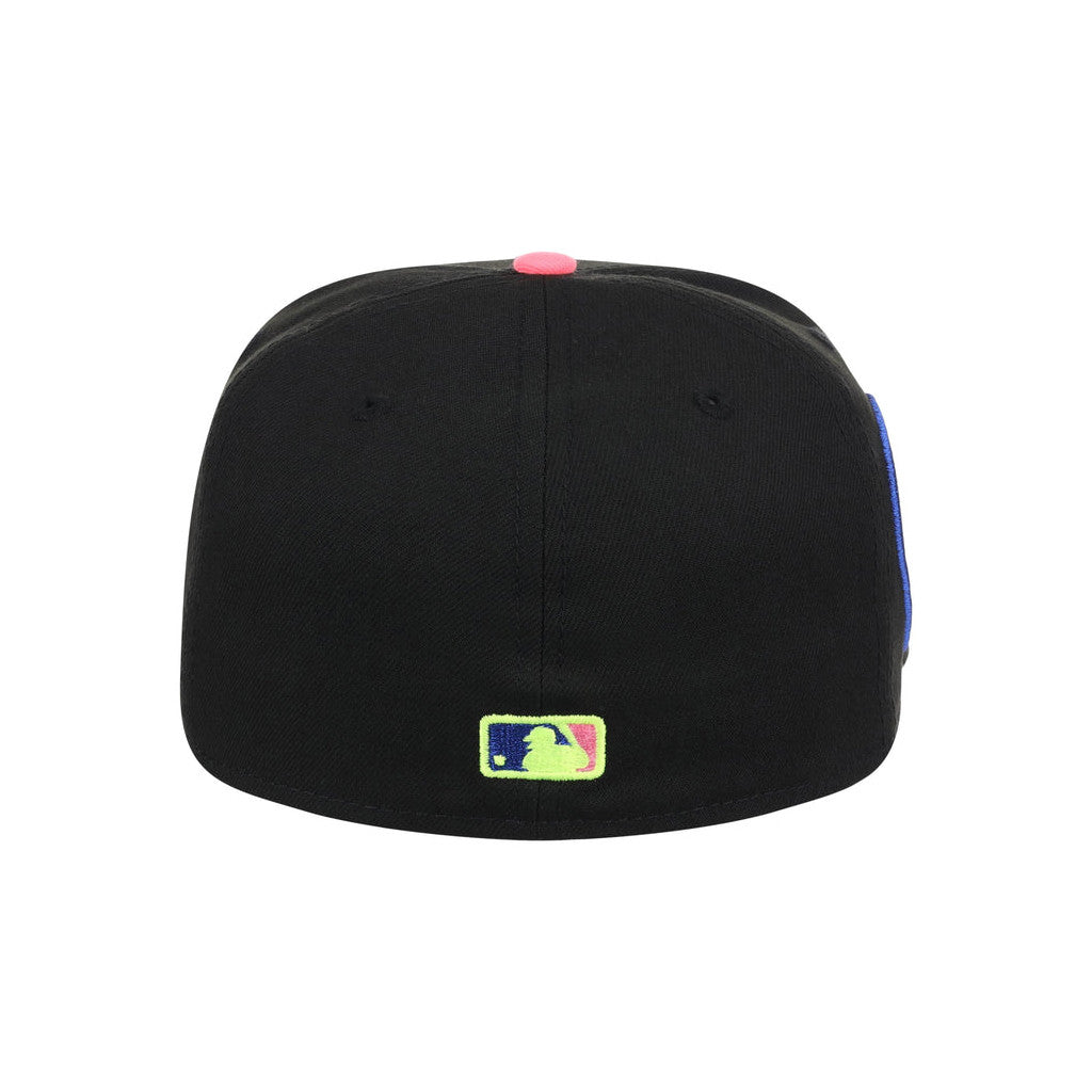 Lids Hat Drop Main Stage Merch Chicago Cubs Black Neon Snapback Hat Embroidered Gift For Fans - Merchluma
