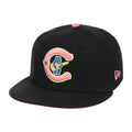 Lids Hat Drop Main Stage Merch Chicago Cubs Black Neon Snapback Hat Embroidered Gift For Fans - Merchluma