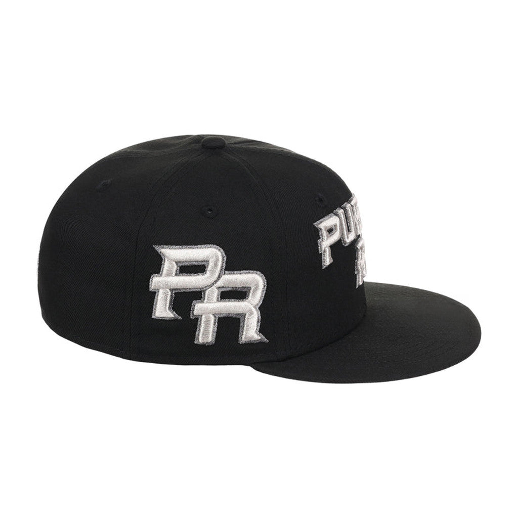 Lids Hat Drop Puerto Rico Crown The Country Merch Puerto Rico Snapback Hat Black Embroidered - Merchluma