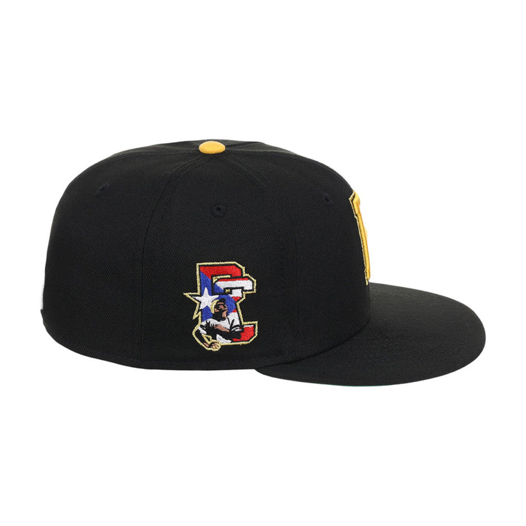 Lids Hat Drop San Juan Crown The City Merch Pittsburgh Pirates Snapback Hat Puerto Rico Flag Hat - Merchluma