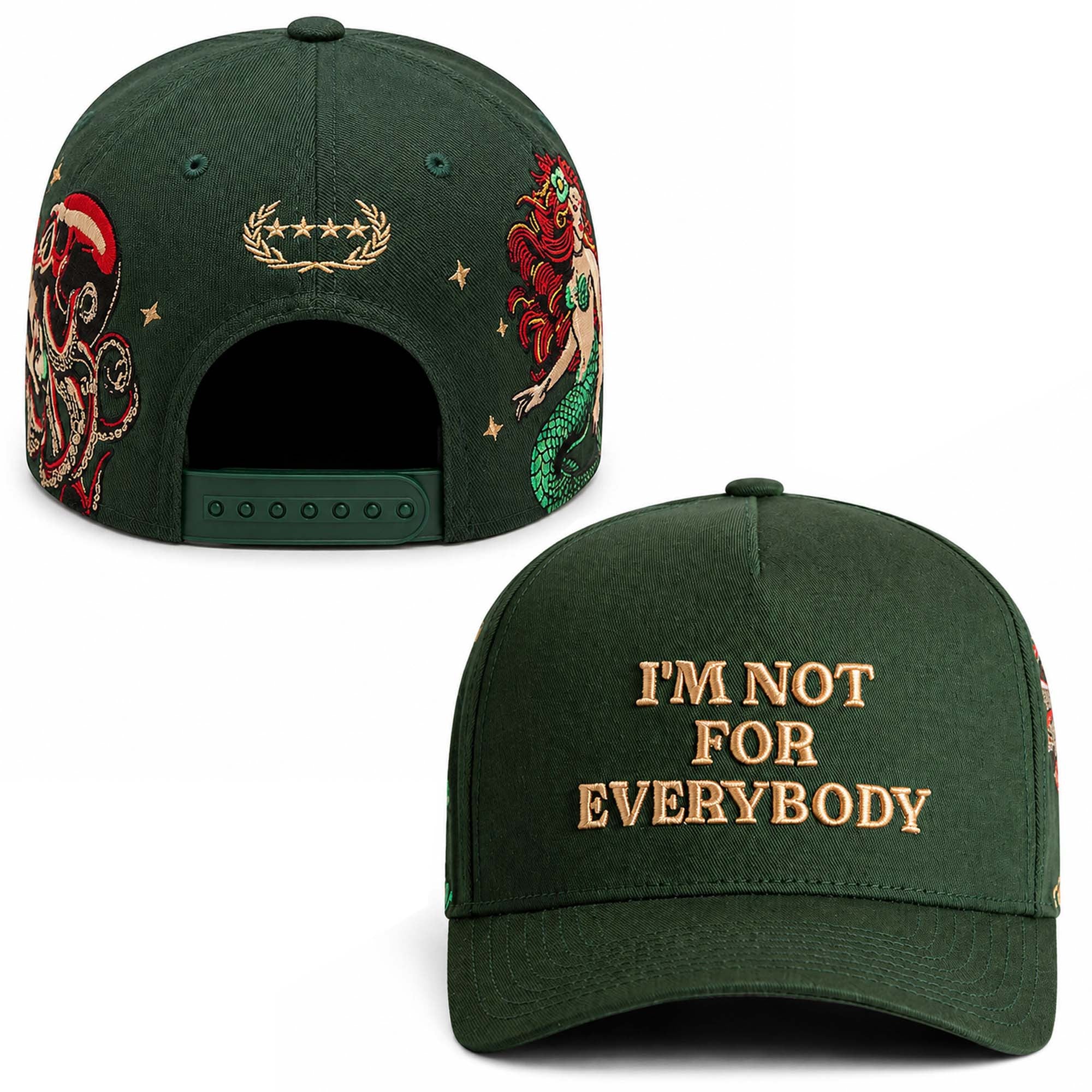 I'm Not For Everybody Hat Embroidered Birthday Gift For Brother - Merchluma