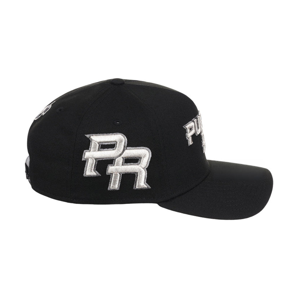 Lids Hat Drop Puerto Rico Crown The Country Merch Puerto Rico Hat Black Embroidered Dad Gifts - Merchluma