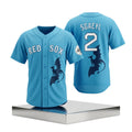 Red Sox Sgaeyl #2 Iron Flame Day 2026 Jersey Boston Red Sox Merch Gifts For Him - Merchluma