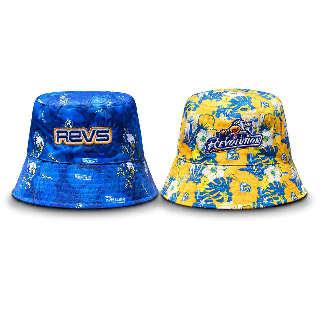 2026 York Revolution Reversible Hawaiian Bucket Hat York Revolution Merch Basketball Fan Gifts - Merchluma