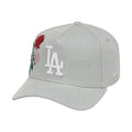 Lids Hat Drop Denim Flower Merch Los Angeles Dodgers Hat Embroidered Presents For Baseball Lovers - Merchluma