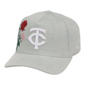 Lids Hat Drop Denim Flower Merch Minnesota Twins Hat Embroidered Baseball Enthusiast Gifts - Merchluma
