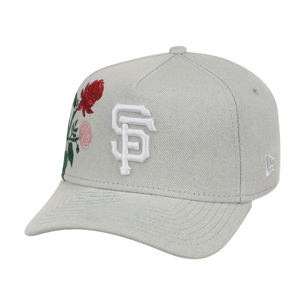 Lids Hat Drop Denim Flower Merch San Francisco Giants Hat Embroidered Birthday Gift For Daughter - Merchluma