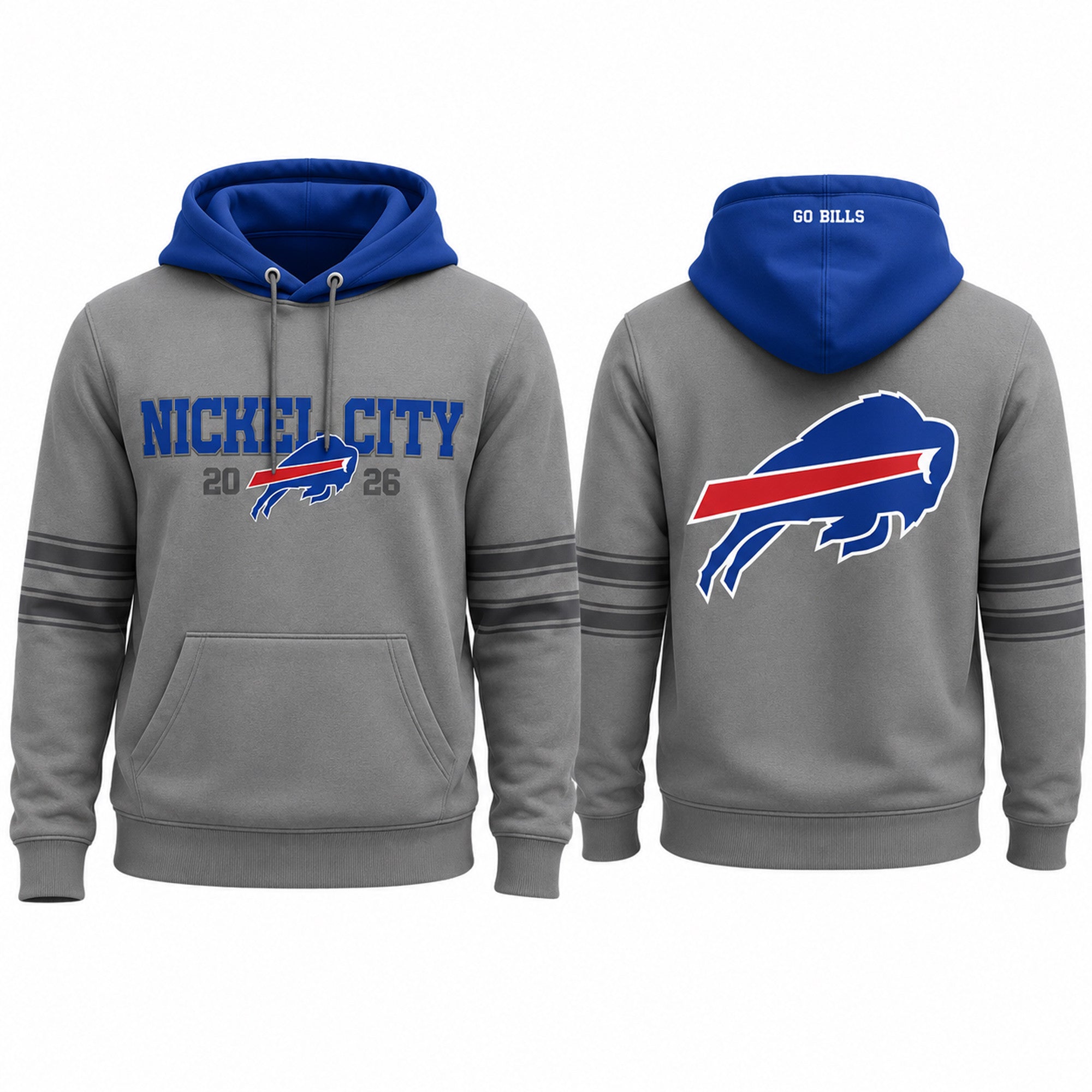 Bills Nickel City Game 2026 Hoodie Buffalo Bills Merch Gift Ideas For Football Lovers - Merchluma
