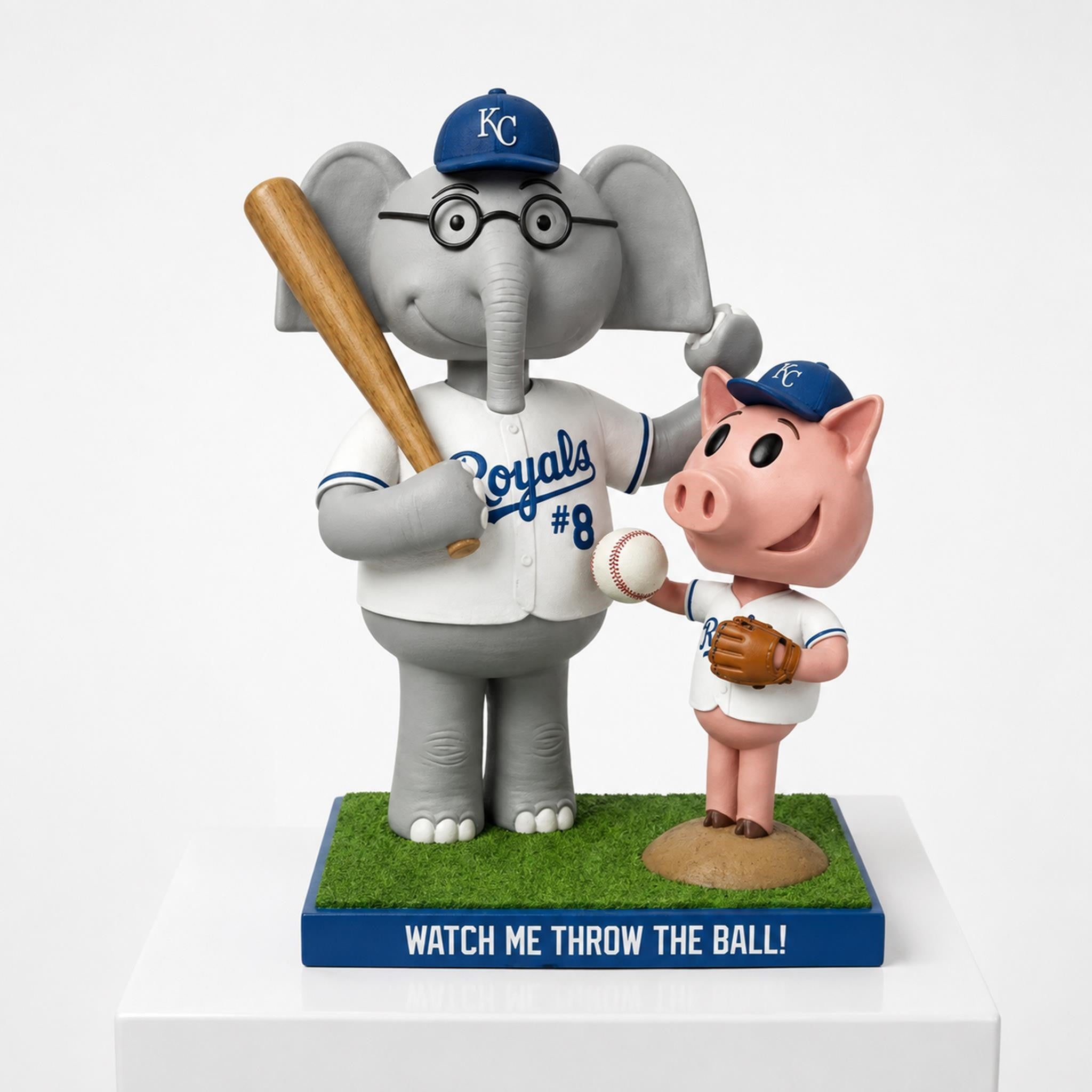 KC Royals Elephant Piggie Day 2026 Funko Pop KC Royals Merch Best Gifts For Baseball Lovers - Merchluma