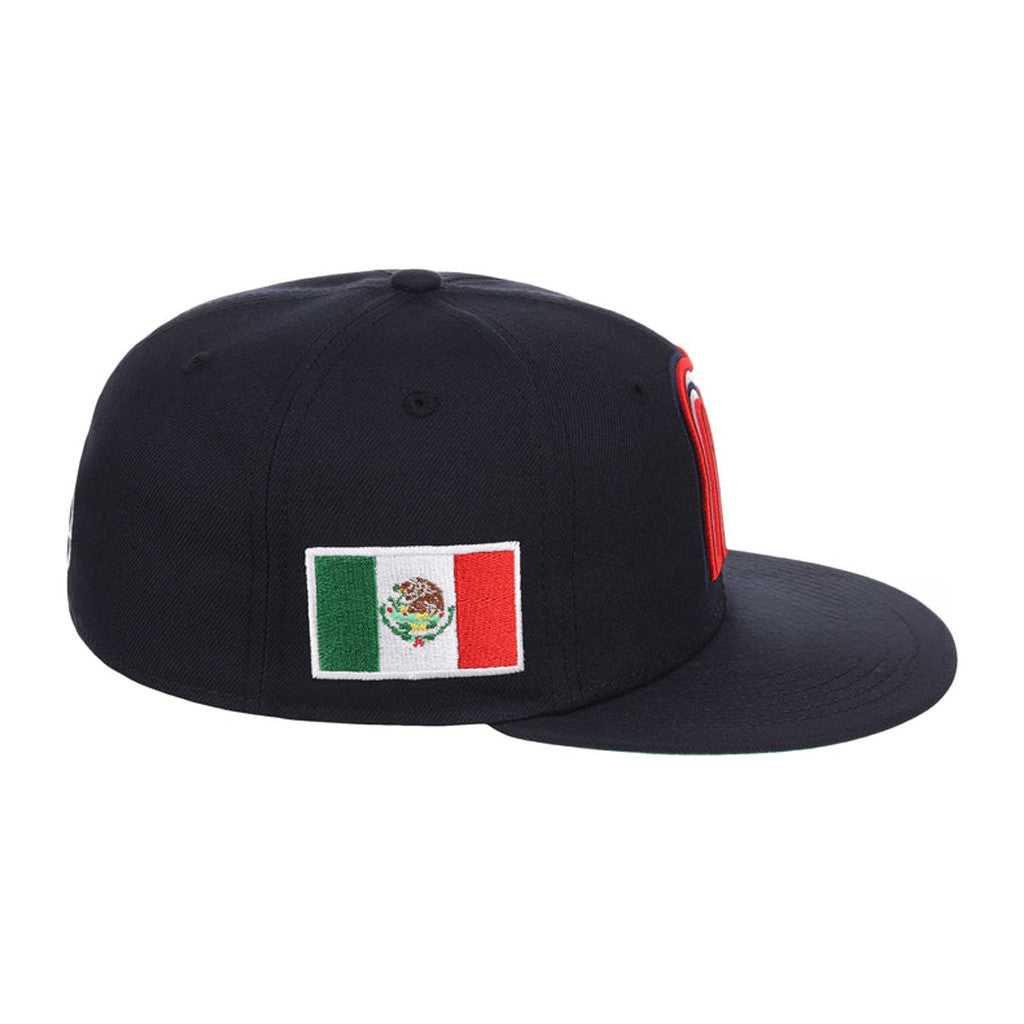 Lids Hat Drop United By Baseball Merch Mexico United by Baseball Snapback Hat Embroidered - Merchluma