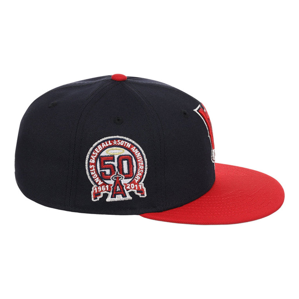 Lids Hat Drop Flipmode 2 0 Merch Anaheim Angels Snapback Hat Embroidered Baseball Fan Gifts - Merchluma