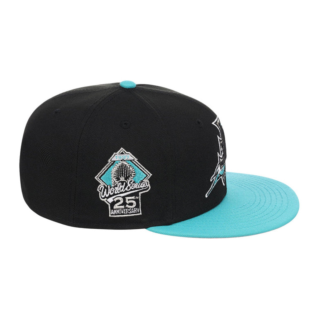 Lids Hat Drop Flipmode 2 0 Merch Florida Marlins Snapback Hat Embroidered Gifts For Baseball Fans - Merchluma