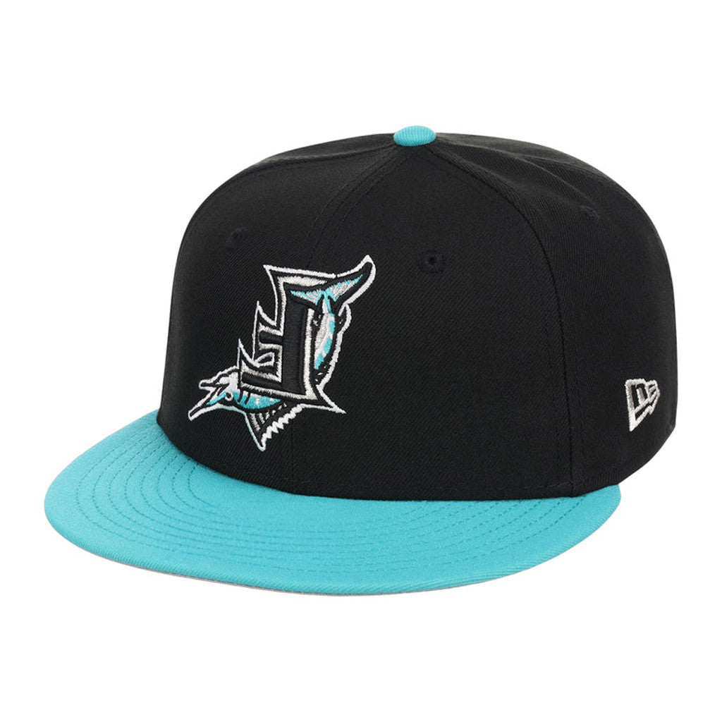 Lids Hat Drop Flipmode 2 0 Merch Florida Marlins Snapback Hat Embroidered Gifts For Baseball Fans - Merchluma