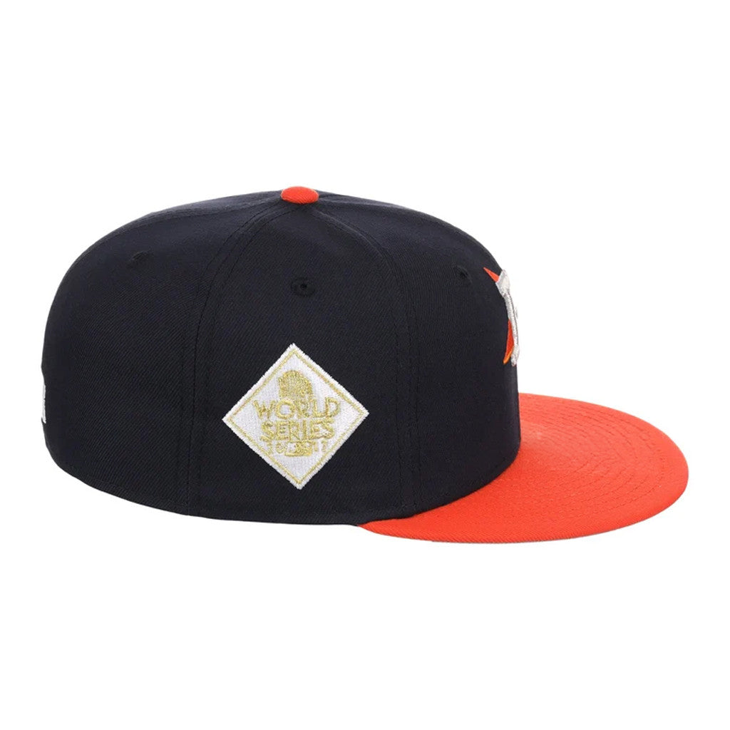 Lids Hat Drop Flipmode 2 0 Merch Houston Astros Snapback Hat Orange Black Embroidered Fan Gifts - Merchluma
