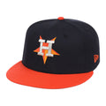 Lids Hat Drop Flipmode 2 0 Merch Houston Astros Snapback Hat Orange Black Embroidered Fan Gifts - Merchluma