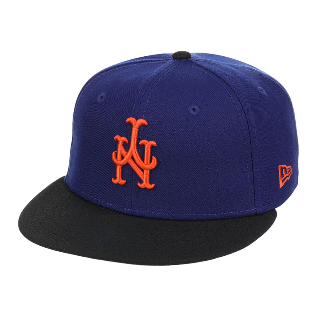 Lids Hat Drop Flipmode 2 0 Merch New York Mets Snapback Hat Royal Black Embroidered Fan Gifts - Merchluma