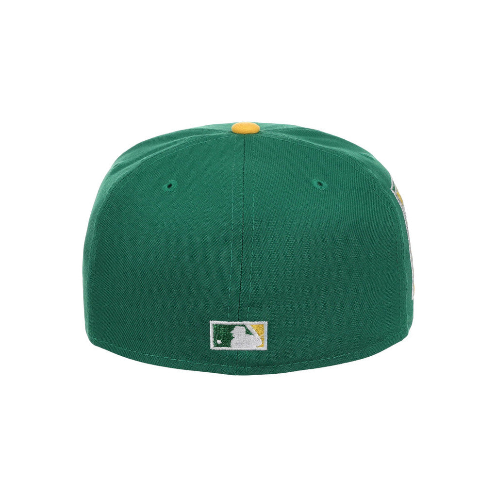Lids Hat Drop Flipmode 2 0 Merch Oakland Athletics Snapback Hat Green Yellow Embroidered Cap - Merchluma