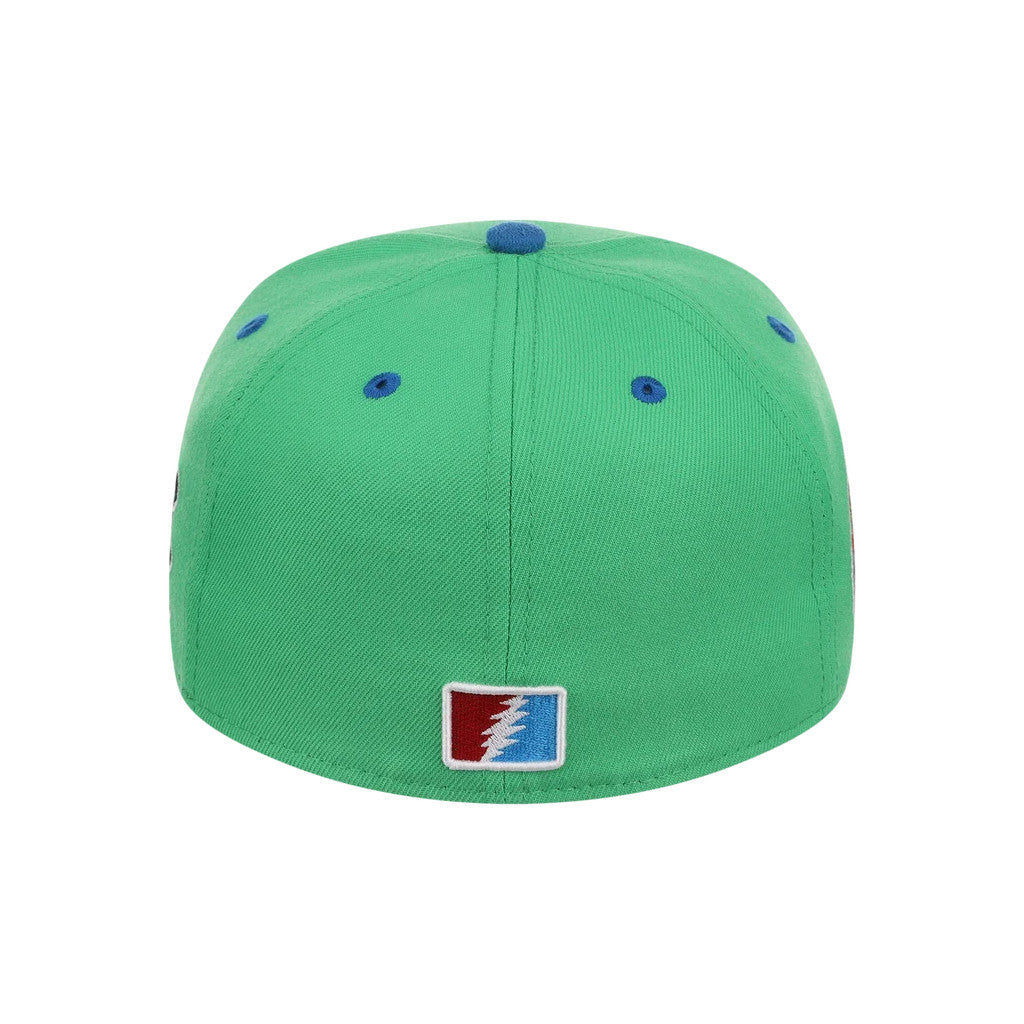 Lids Hat Drop Grateful Dead Collection Merch 2026 Green Bear Snapback Hat Embroidered Son Gifts - Merchluma