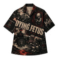 Dying Fetus Vintage Classic Hawaiian Shirt Dying Fetus Merch Music Related Gifts For Guys - Merchluma