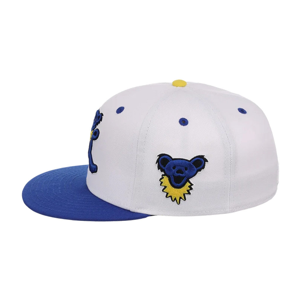 Lids Hat Drop Grateful Dead Collection Merch 2026 Blue Bear Snapback Hat Embroidered Him Gifts - Merchluma
