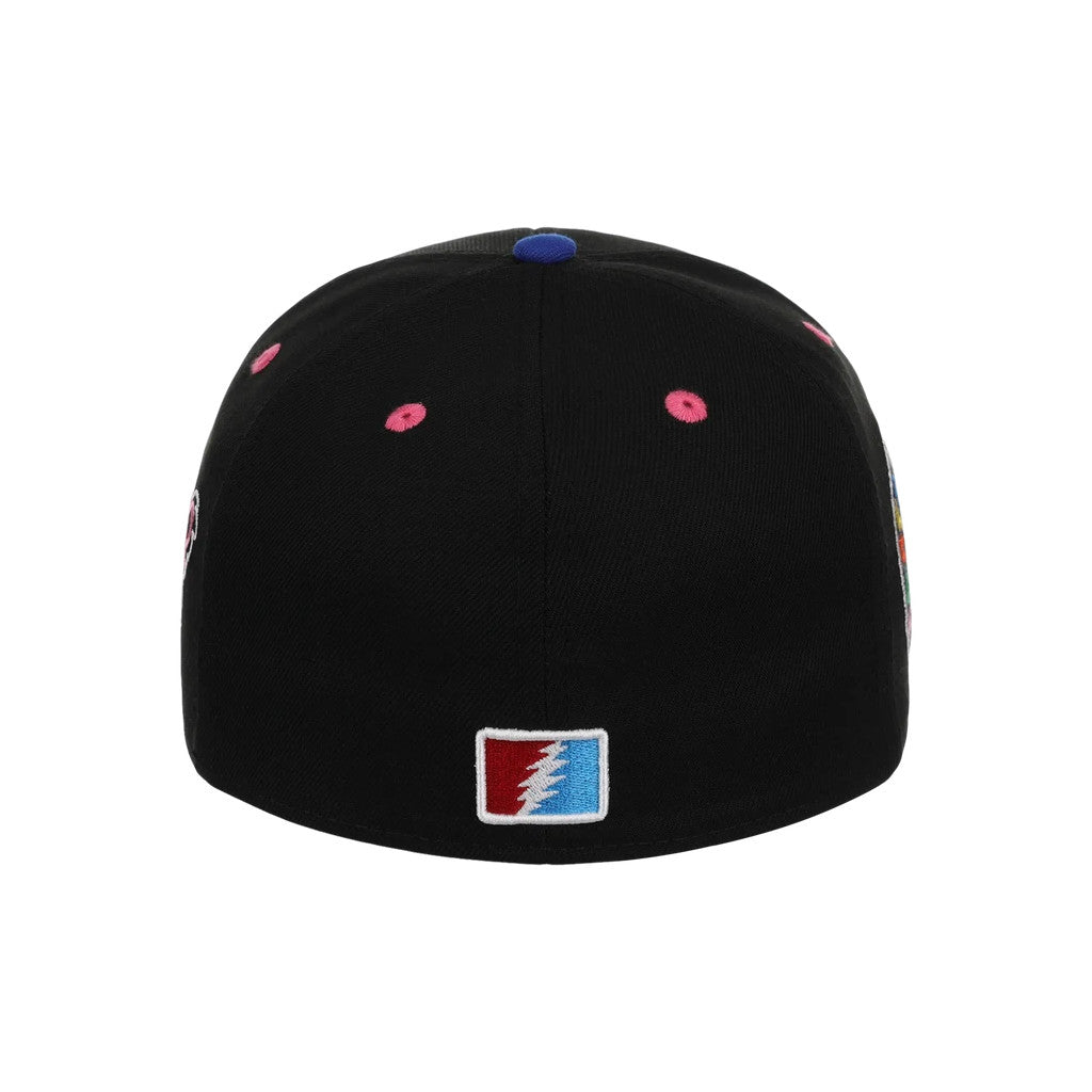 Lids Hat Drop Grateful Dead Collection Merch 2026 Pink Bear Snapback Hat Embroidered BFF Gifts - Merchluma