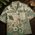 Algeria World Cup 2026 Tropical Hawaiian Shirt Pride Of Algeria Merch Gifts For Husband - Merchluma