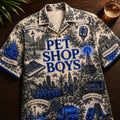 Pet Shop Boys Synth Pop Band Hawaiian Shirt Pet Shop Boys Merch Summer Gifts For Fans - Merchluma