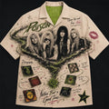 Poison Band Nothin But A Good Time Hawaiian Shirt Poison Merch Gifts For Music Lovers - Merchluma