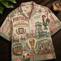 Portugal World Cup 2026 Tropical Hawaiian Shirt Game Day Shirt Gifts For Portugal Fan - Merchluma