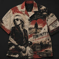 Tom Petty And Heartbreakers Route 66 Hawaiian Shirt Tom Petty Merch Gifts For Brother - Merchluma