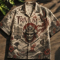 Trivium Vintage Tropical Hawaiian Shirt Trivium Merch Gift Ideas For Music Lovers - Merchluma