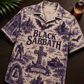 Black Sabbath Gothic Heavy Metal Hawaiian Shirt Black Sabbath Merch Gift Ideas For Fans - Merchluma