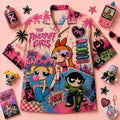 The Powerpuff Girls Tropical Hawaiian Shirt The Powerpuff Girls Merch Gifts For Summer - Merchluma