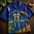 Pink Floyd Dark Side Of The Moon Hawaiian Shirt Pink Floyd Merch Gifts For Rock Fans - Merchluma