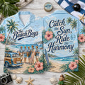The Beach Boys Catch The Sun Ride The Harmony Hawaiian Shirt The Beach Boys Merch Fan Gifts - Merchluma