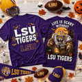 LSU Tigers 2026 Halloween T-Shirt LSU Tigers Merch Football Fan Shirt Gift For Halloween - Merchluma