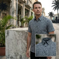 Gray Man Blend In Stand Out Hawaiian Shirt Birthday Gift For Husband - Merchluma