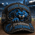 Caroline Panthers Merch 2026 Problem Solved Distressed Hat Football Fan Gear Gift For Brothers - Merchluma