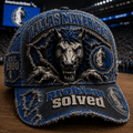 Dallas Mavericks Merch 2026 Problem Solved Distressed Hat Game Day Hat For Basketball Fans - Merchluma