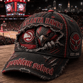 Atlanta Hawks Merch 2026 Problem Solved Distressed Hat Vintage Hat Gift For Basketball Lover - Merchluma
