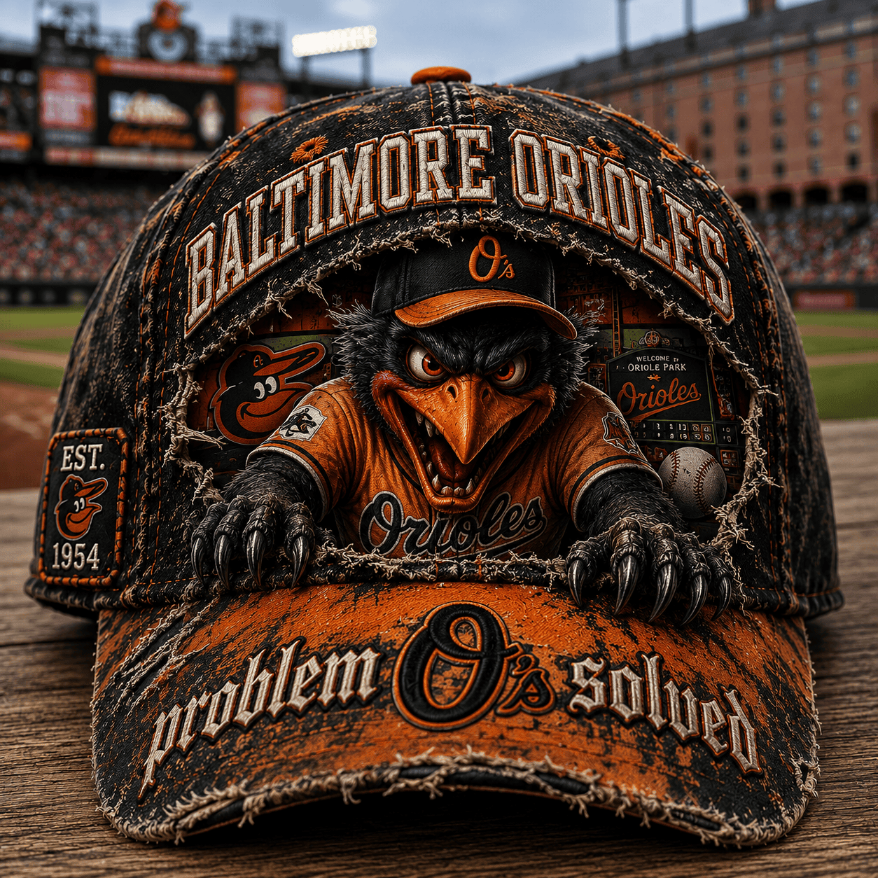 Baltimore Orioles Merch 2026 Problem Solved Hat Sports Merch Gift For Baseball Fans - Merchluma