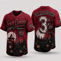 Custom South Carolina Gamecocks 2026 Spooky Mascot Halloween Baseball Jersey SC Gamecocks Merch - Merchluma
