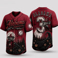 Personalized Alabama Crimson Tide 2026 Spooky Mascot Halloween Baseball Jersey Fan Merch Gifts - Merchluma