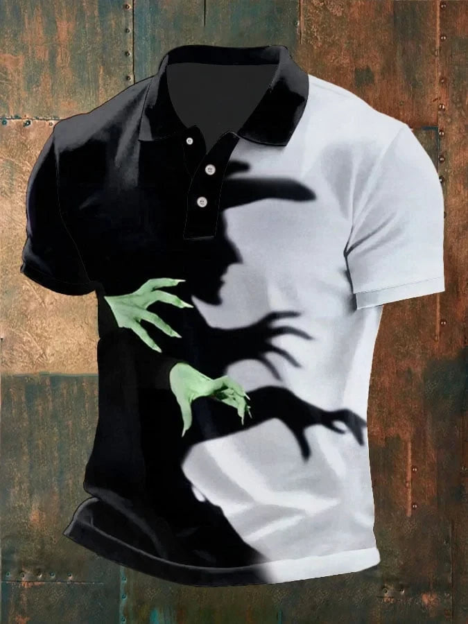 Witch Halloween Polo Shirt Halloween Apparel Unique Halloween Gifts Friends - Merchluma