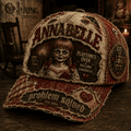 Annabelle Merch 2026 Problem Solved Distressed Hat Playtime's Over Hat Horror Fan Gifts Ideasnhagen Merch 2026 Byens Hold Hat The Lions Hat Best Gift For Soccer Fans - Merchluma