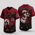 Personalized Texas A&M Aggies 2026 Spooky Mascot Halloween Baseball Jersey Fan Merch Best Gifts - Merchluma