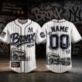 Personalized New York Yankees Bronx Graffiti Baseball Jersey 2026 NY Yankees Merch Fan Gifts - Merchluma