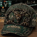 Milwaukee Bucks Merch 2026 Problem Solved Distressed Hat Basketball Fan Gear Gift For Him - Merchluma