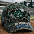 Tulane Green Wave Merch 2026 Problem Solved Hat Game Day Hat Best Gift For Sports Fans - Merchluma
